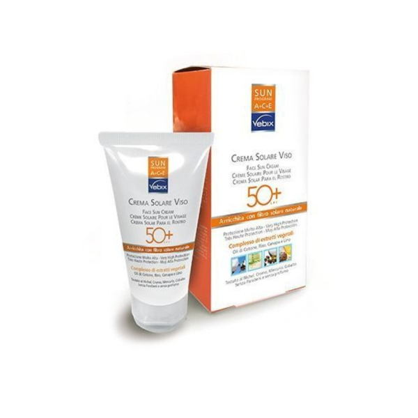 Vebix Sun Cream Spf50+, 50ml