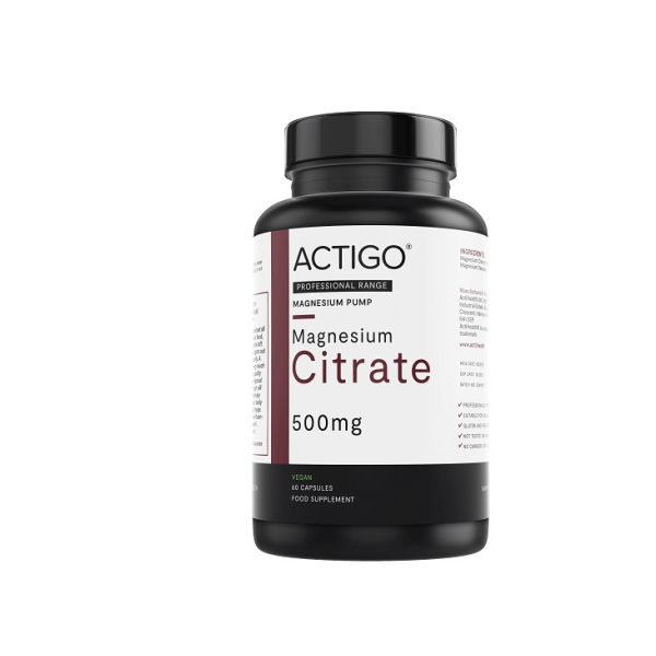 Actigo Magnesium Citrate 500Mg 60 Capsule